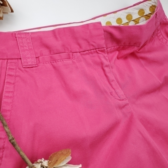 J. Crew Chino Classic Twill City Fit Pink Shorts 4 - Picture 2 of 9